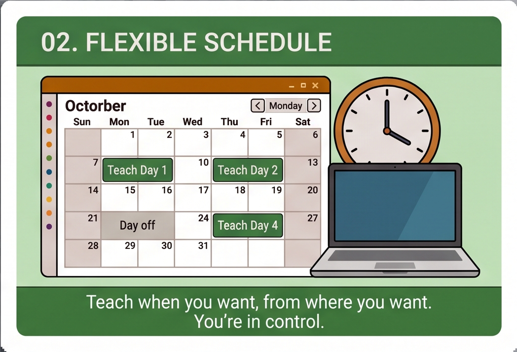Flexible schedule